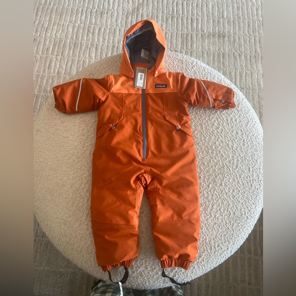 Patagonia Baby Snowpile one piece.